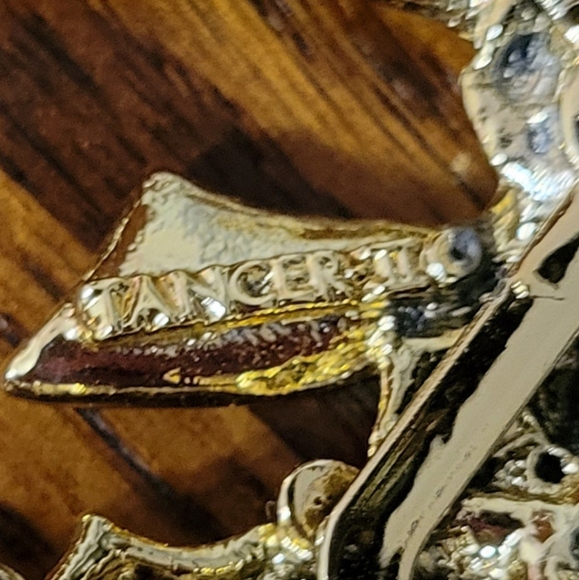 Vintage Tancer II Christmas Wreath Pin - Picture 4 of 10